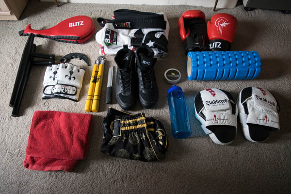 martial arts gear for Blitz pro coach holdall