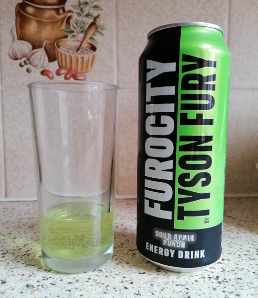 Furocity Sour Apple Energy Drink