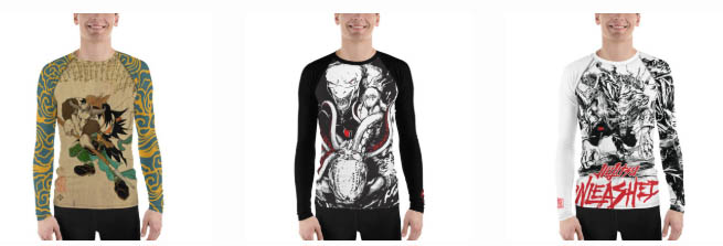 gawakoto 2018 rashguards