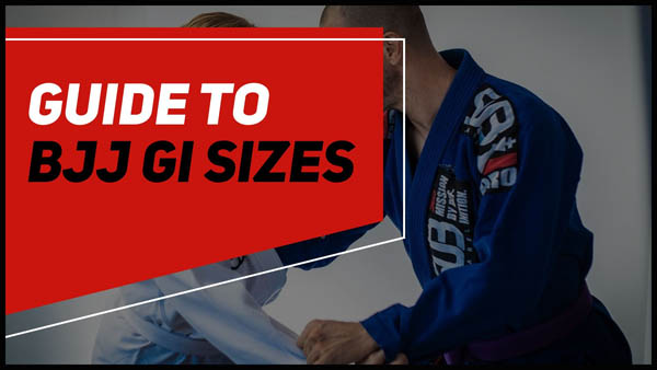 BJJ Gi Size Guide