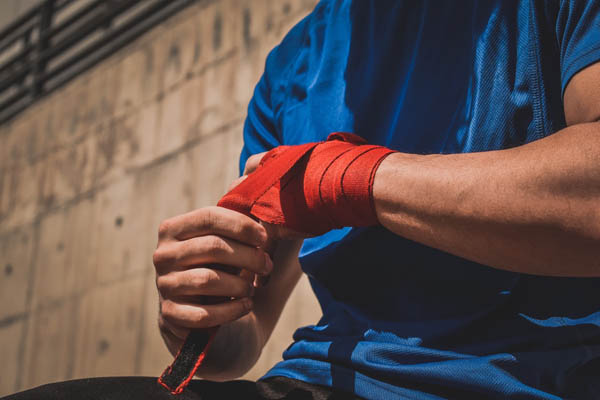 Muay Thai hand wraps