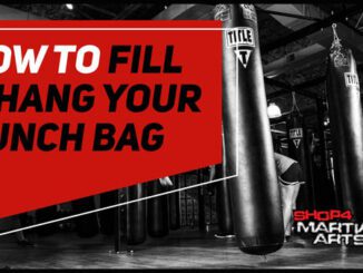 how to fill and hang your punch bag