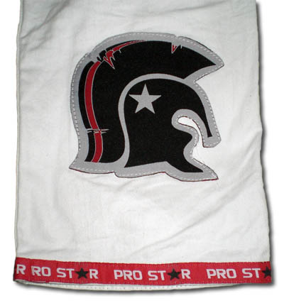 Lutador Pro Star BJJ gi Leg Patch