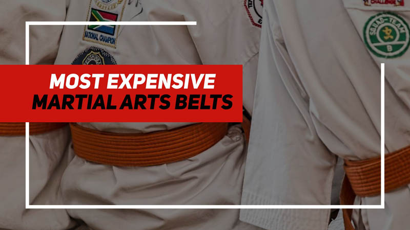 Most Expensive Martial Arts Belts