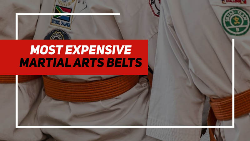 The Most Expensive Martial Arts Belts On The Market – Shop4