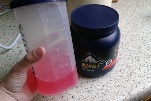 multipower bcaa cherry bomb