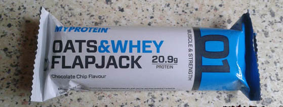 myprotein oats whey flapjack