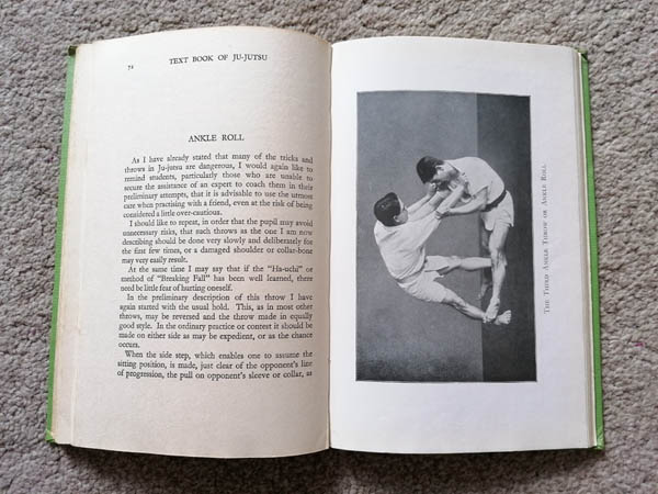 Ankle Roll from The Text Book of Ju-Jutsu