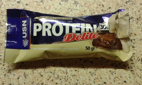 usn protein delite bar yoghurt