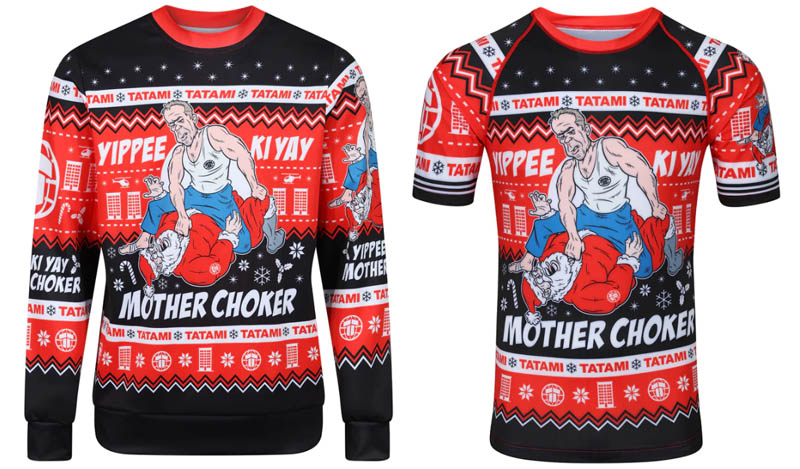 Yipee Ki-Yay Mother Choker BJJ Jumper and Rashguard